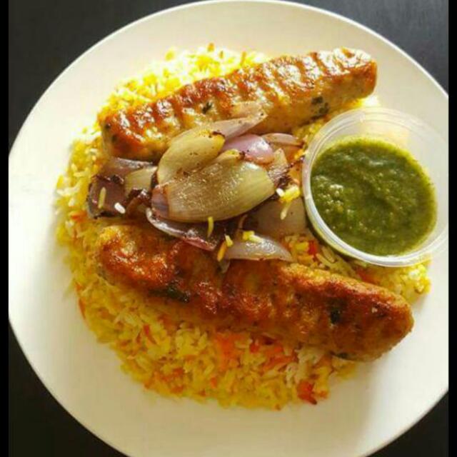 Rice With Kabab , Rice , Kabab Arabic Food, Food & Drinks, Packaged