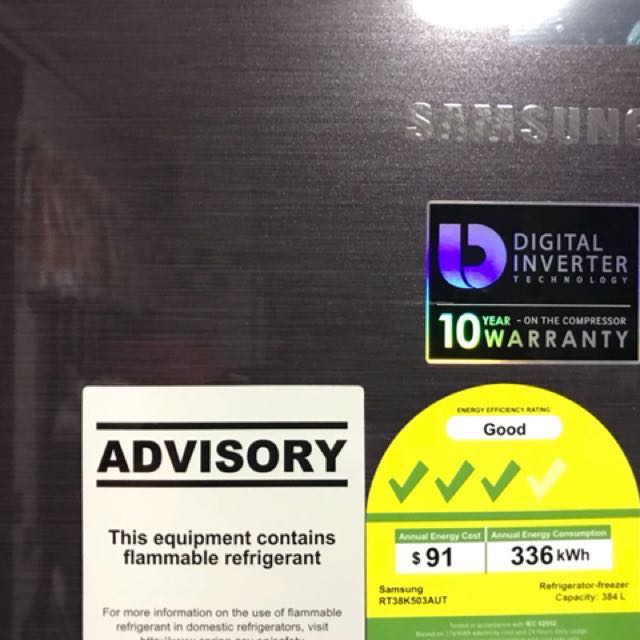 samsung rt38k503aut ss fridge