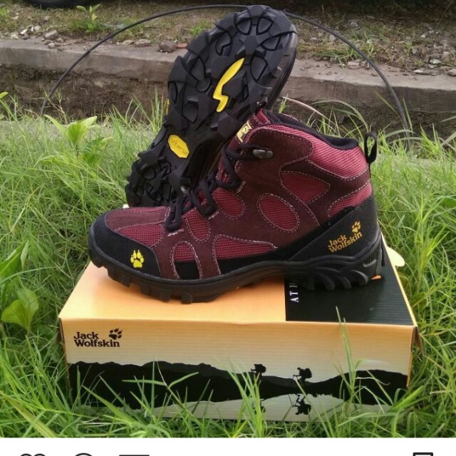 Sepatu Gunung Jack Wolfskin Olah Raga Perlengkapan Olahraga Lainnya Di Carousell
