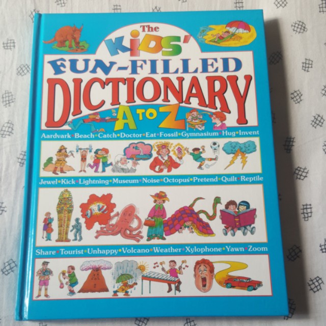 The kids funfilled dictionary A to Z, Hobbies & Toys, Books