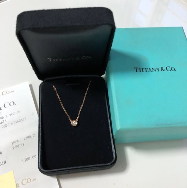 Tiffany dbty necklace clearance
