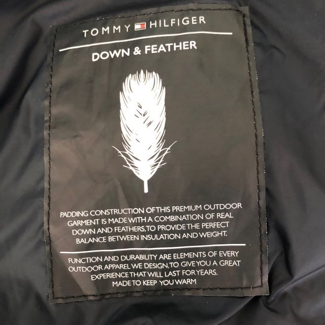 Down feather shop tommy hilfiger