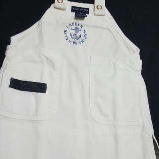 Original Baby Ralph Lauren White Maong Dress