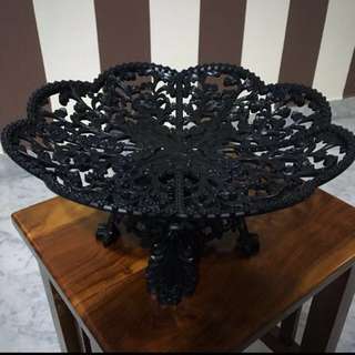 Black Dulang Tray for Gubahan Nikah (Solemnization)
