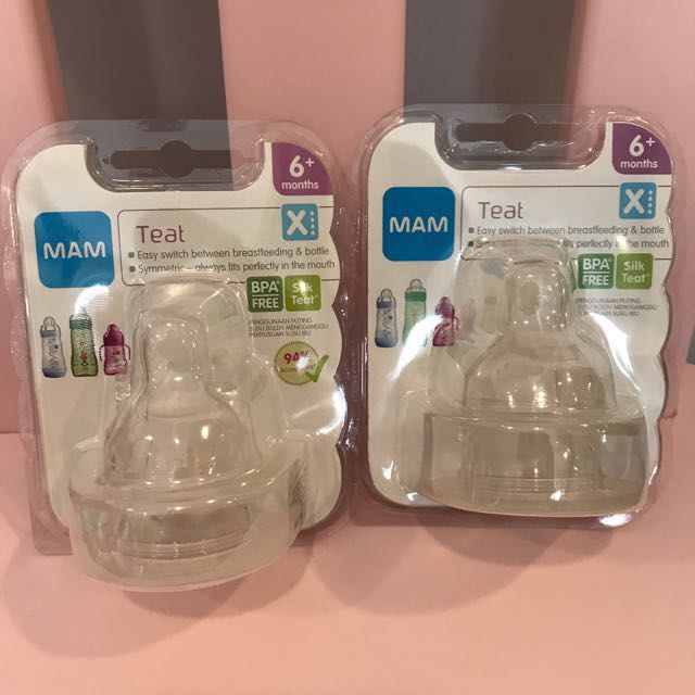 mam bottle teats 6 months