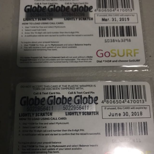 Gosurf50 balance inquiry top