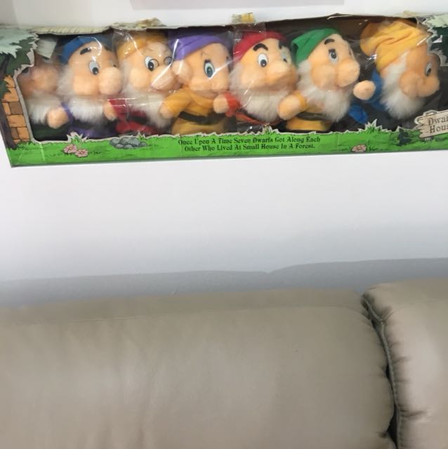 7 dwarfs stuffed toys