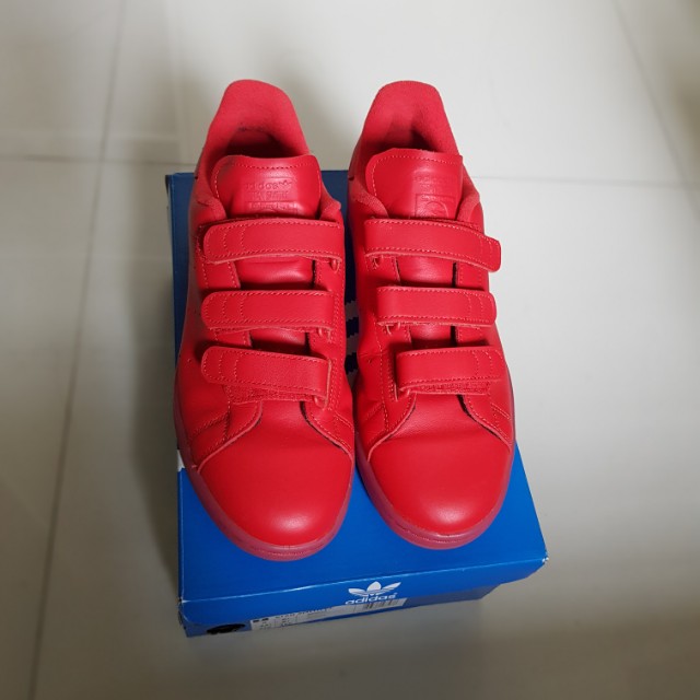 stan smith velcro red