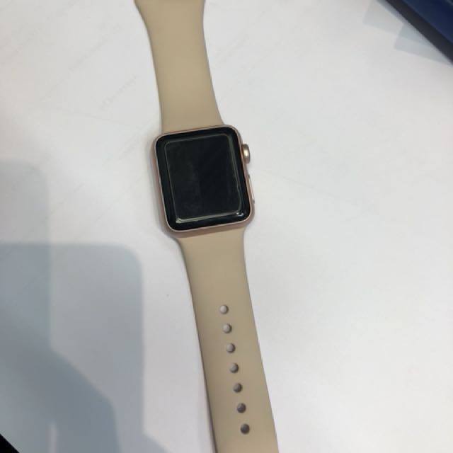Apple Watch S1 38mm, 手提電話, 智能穿戴裝置及智能手錶- Carousell