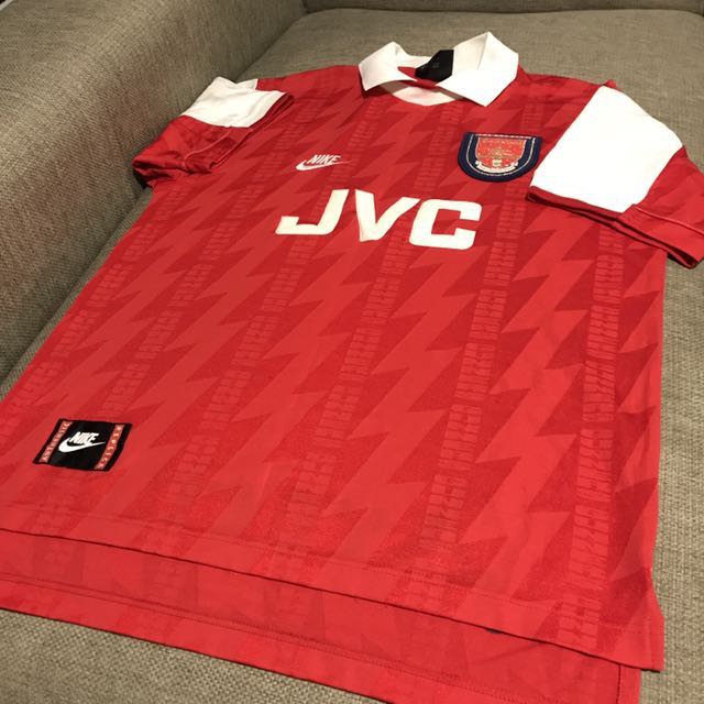 arsenal 1994 home shirt
