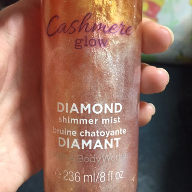 Cashmere glow clearance diamond shimmer mist