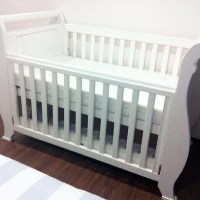 boori sleigh cot