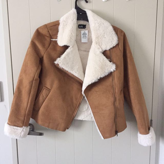 Dotti suede jacket top