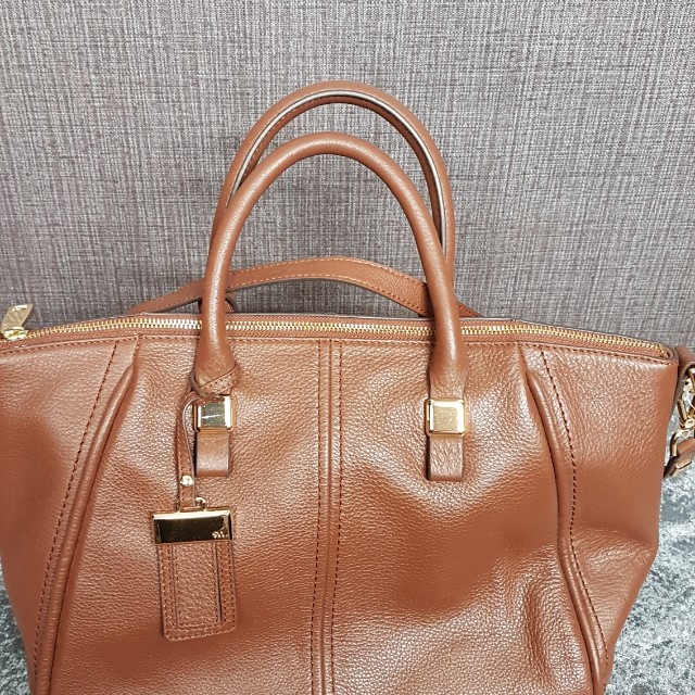 nine west leather purse