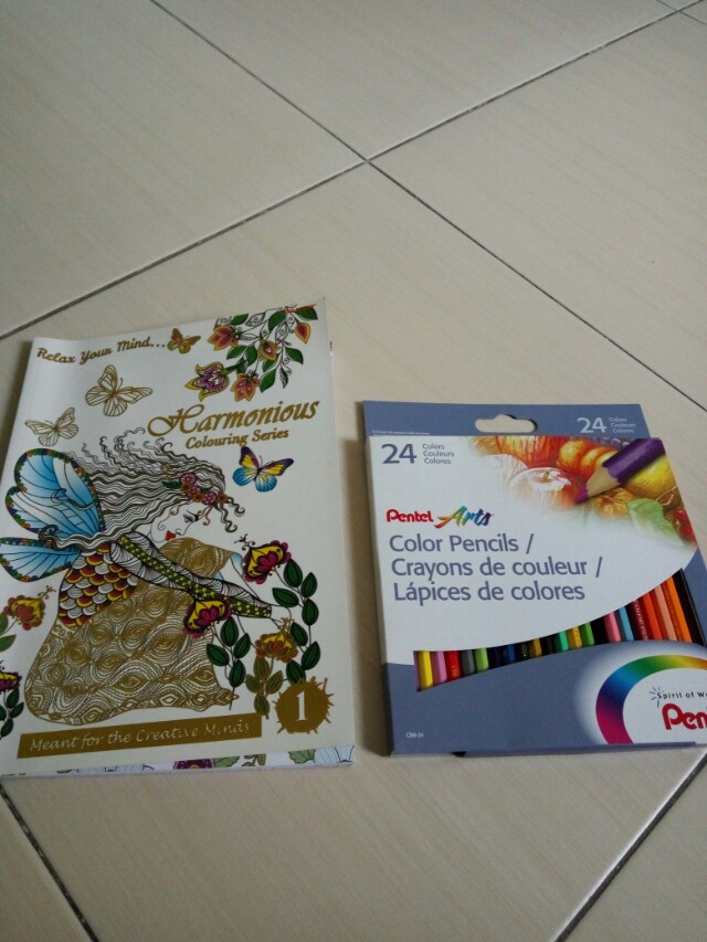 Coloring Book, Hobbies & Toys, Stationery & Craft, Occasions & Party