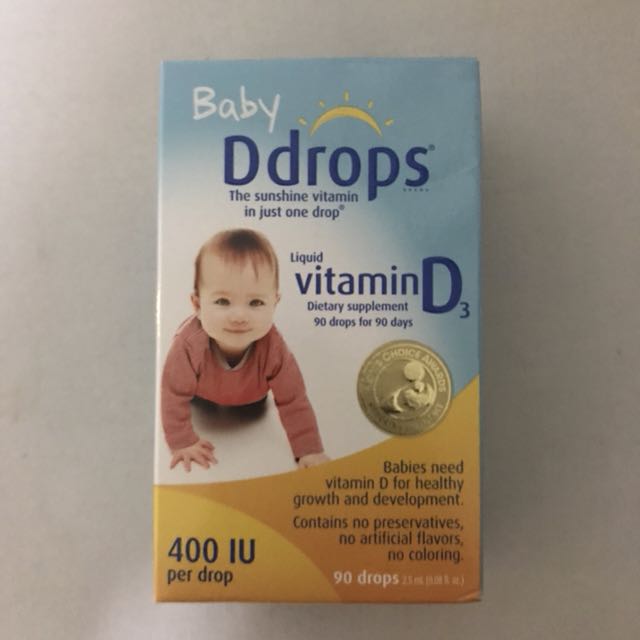 Ddrops Baby Ddrops Liquid Vitamin D3 400 Iu Per Drop