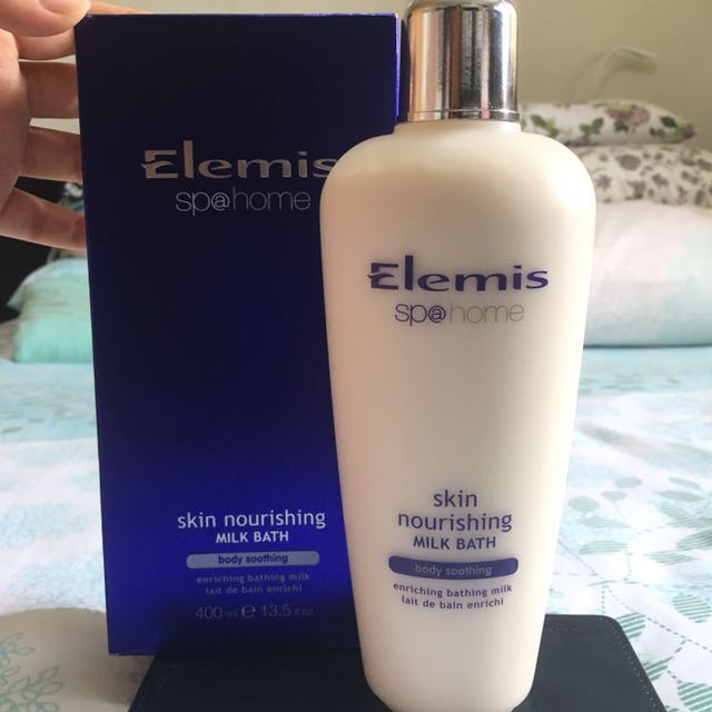 elemis milk bath gift set