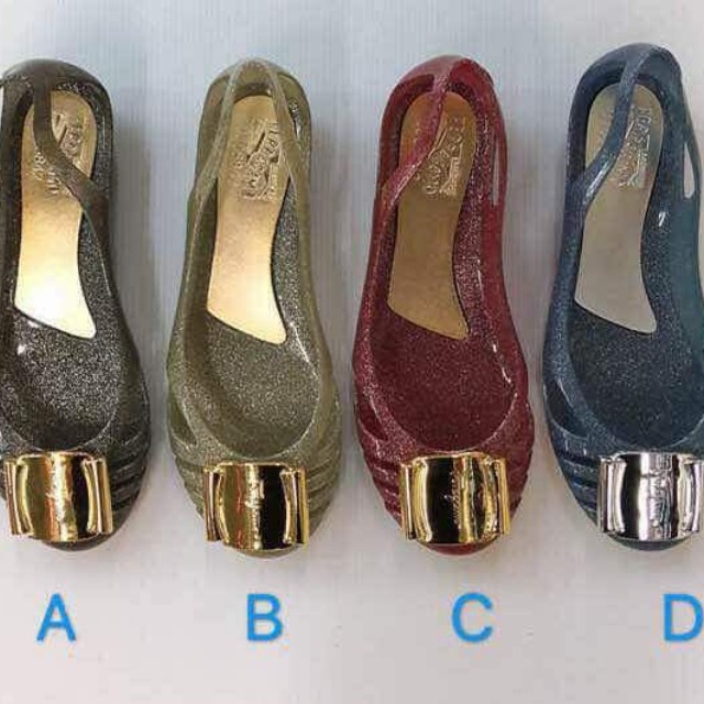 Ferragamo jelly discount shoes 218