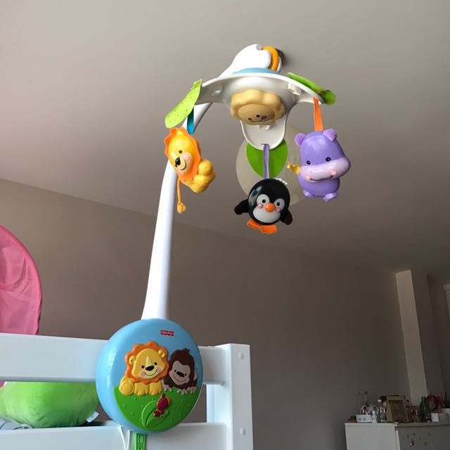 Fisher Price Cot Mobile, Babies & Kids, Infant Playtime on Carousell