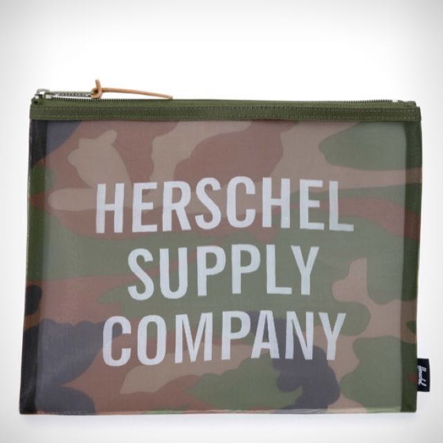 Herschel mesh pouch sale