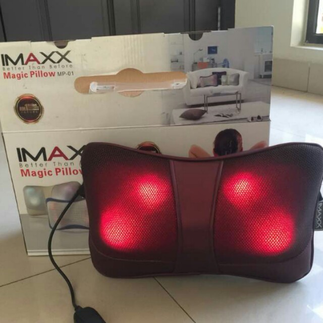 IMAXX Magic Massaging Pillow