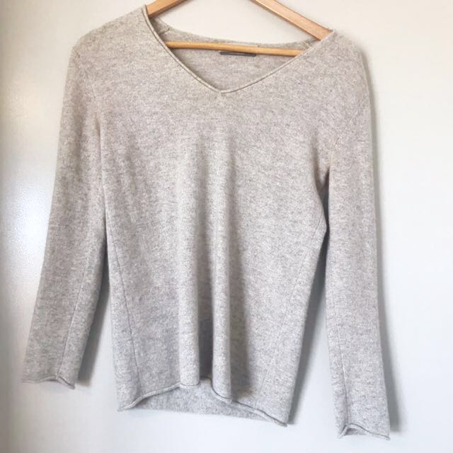 Jac Jack V Neck Cashmere Sweater Size Xs Women S Fashion