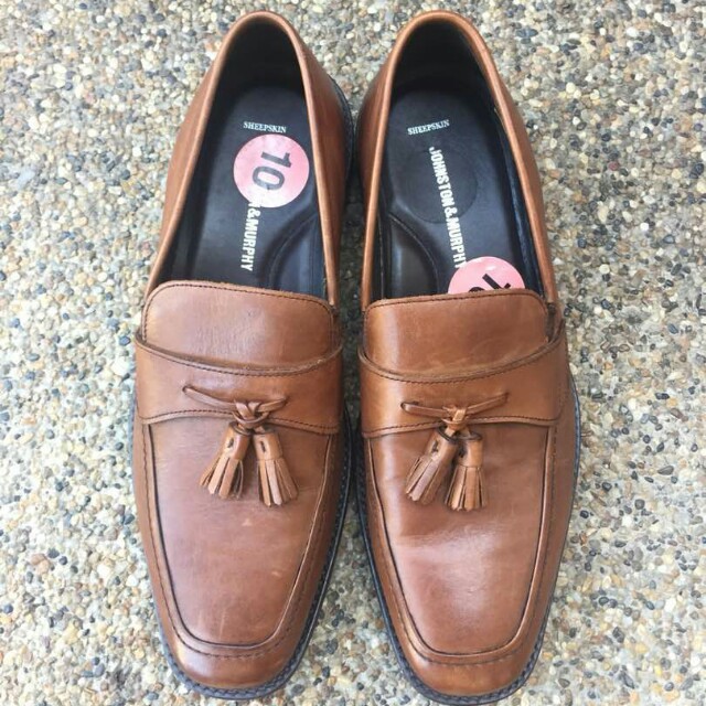 Johnston & 2025 murphy sheepskin shoes