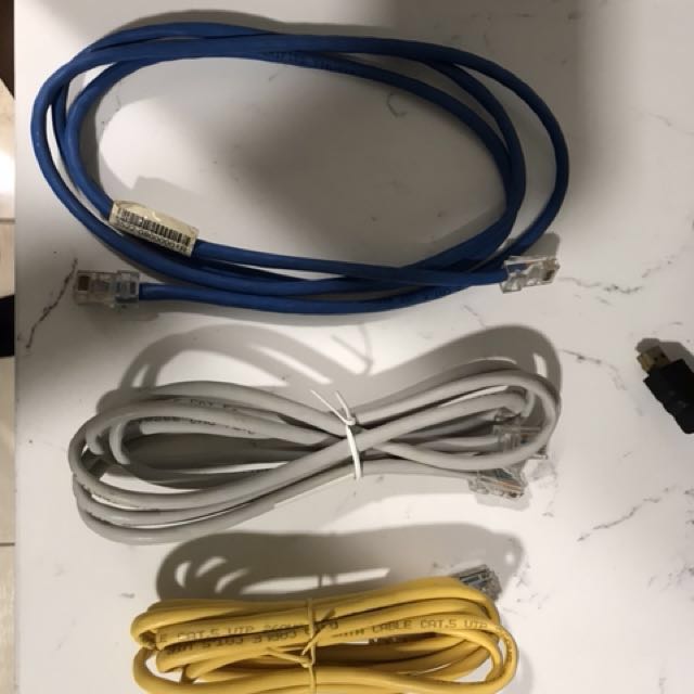LAN cable, Computers & Tech, Parts & Accessories, Cables & Adaptors on ...