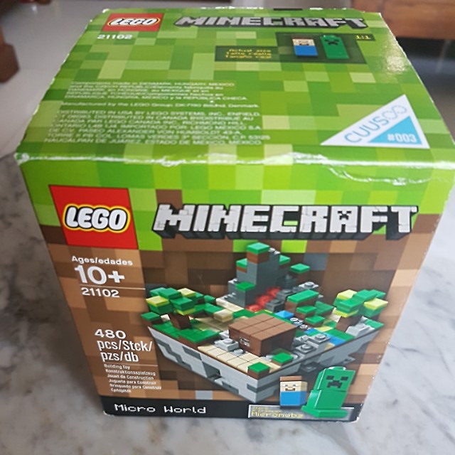 Lego Minecraft Micro World Discontinued By Mfr Toys Games Bricks Figurines On Carousell