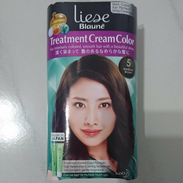 Liese Creamy Colour No 5 Medium Brown And No 6 Dark Brown