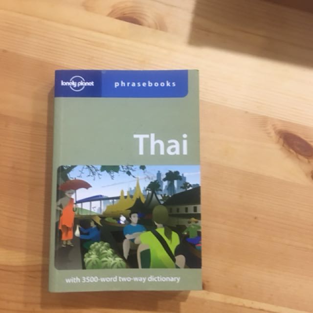 Lonely Planet Thai Phrase Book Books Stationery Fiction On