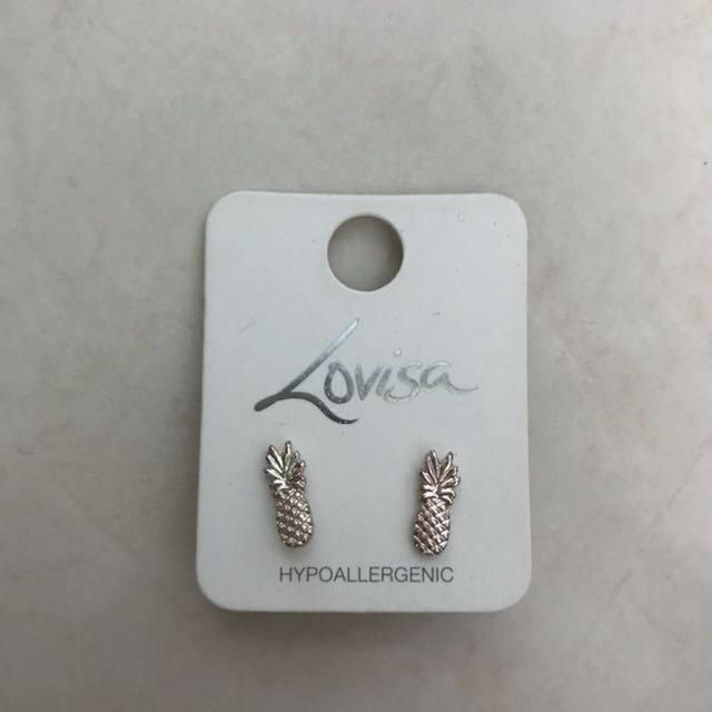 Pineapple earrings lovisa online