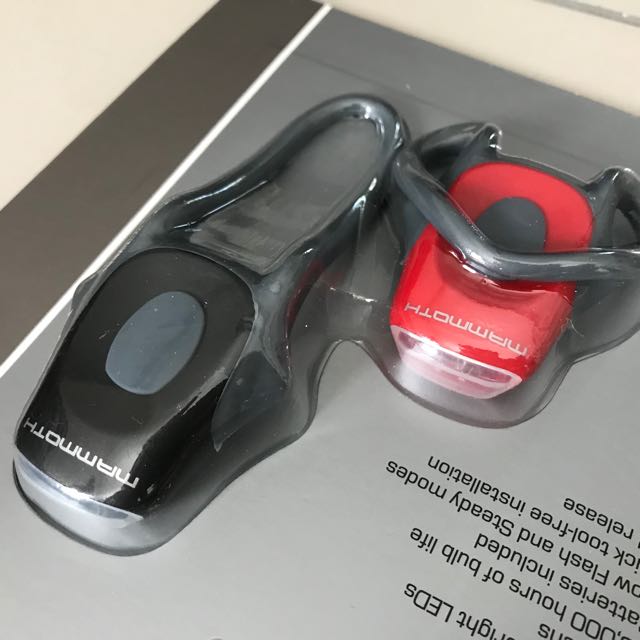 Mammoth bike light set discount