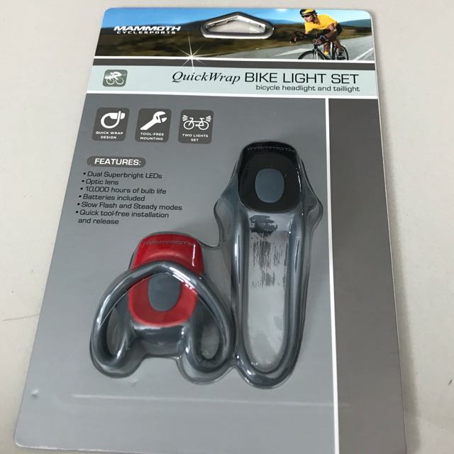 Mammoth bike shop light set