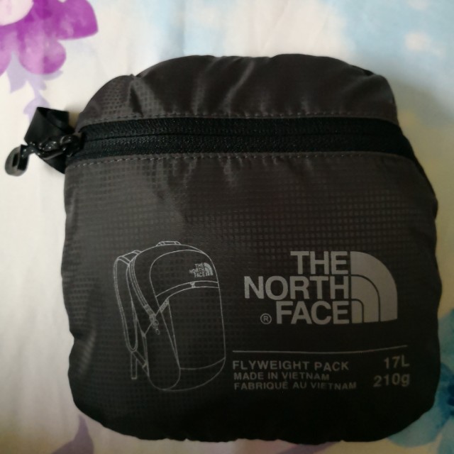 north face foldable bag