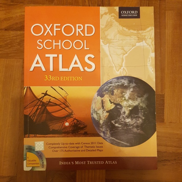 Oxford School Atlas 33rd Edition Books Stationery Textbooks