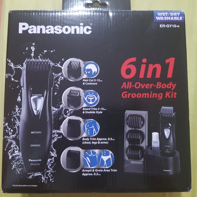panasonic 6 in 1 grooming kit