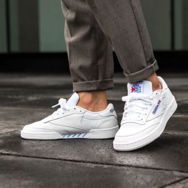 reebok c85 so white