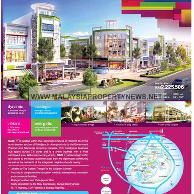 Ruang Kedai Pejabat Untuk Disewa Di Presint Diplomatik P15 Property Rentals On Carousell