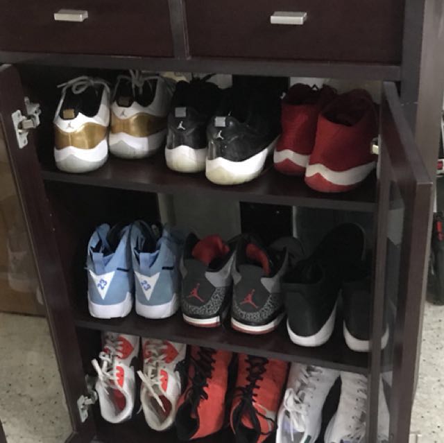 jordan shoe shelf