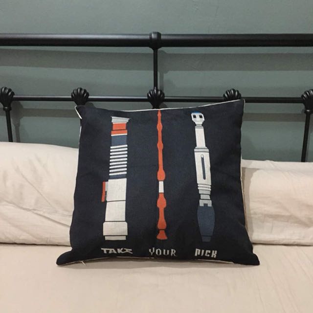 Star Wars Harry Potter Dr Who Cushion Cover Home Furniture
