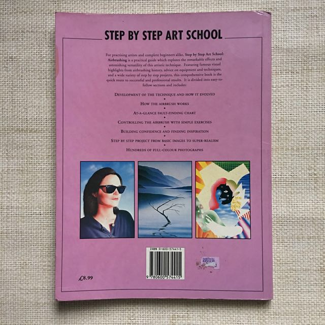 Step By Step Art School: Airbrushing by Jack Buchan (Category: Art & Prints) located in Los Banos. Submitted by emma1909 (Listing ID 91695146, Image 2). Description: - Good condition - has some handwriting on the front page from the previous owner.