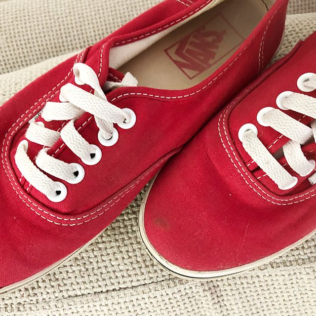 vans lo pro red