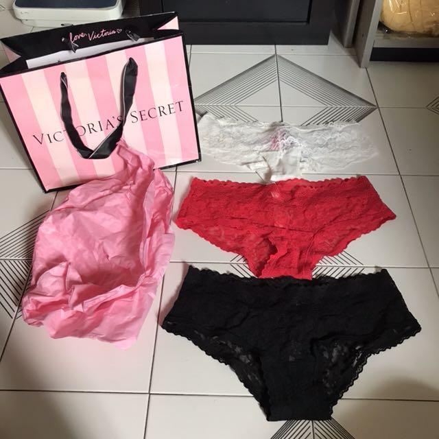 Victoria Secret + La Senza lace panties