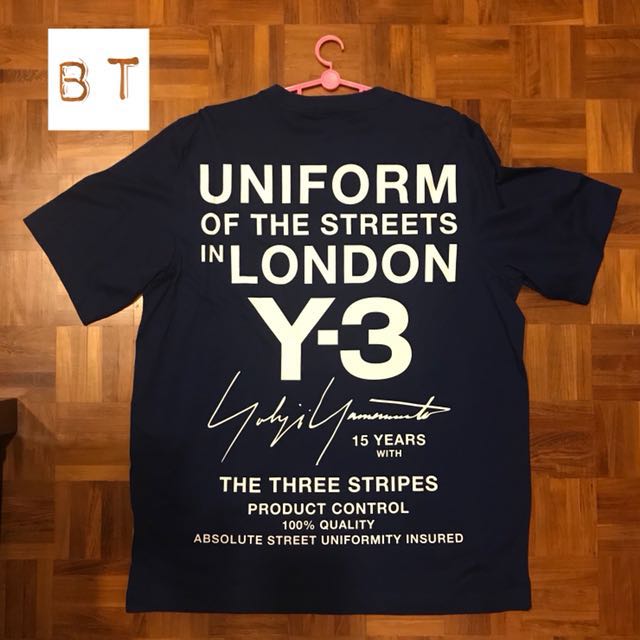 Y-3 Uniform of the Streets. London edition. Size L.