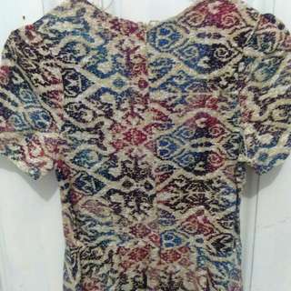 Batik dress span
