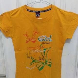 Orange shirt