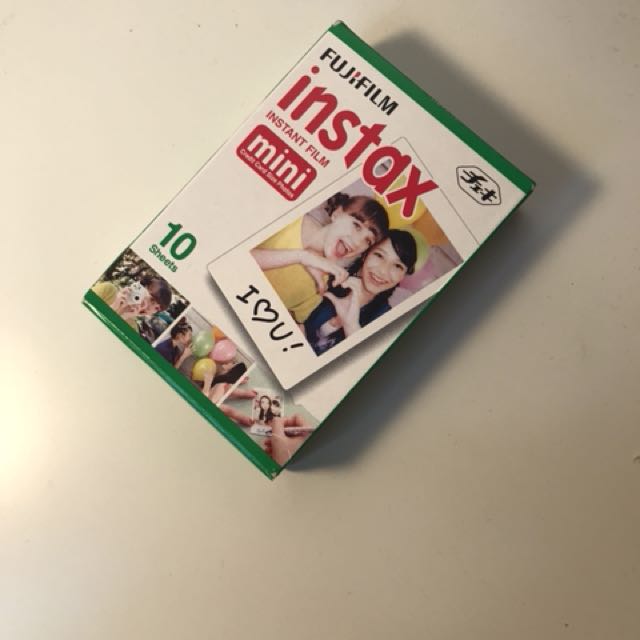 2 Packs Of Instax Mini Film