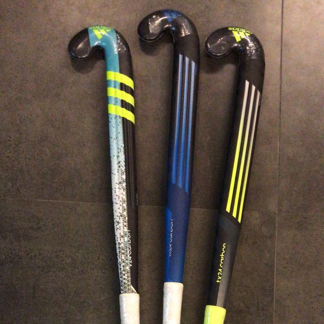 sponsor Mentaliteit lokaal adidas Carbon hockey sticks LX24 Carbon , Sports Equipment, Sports & Games,  Racket & Ball Sports on Carousell