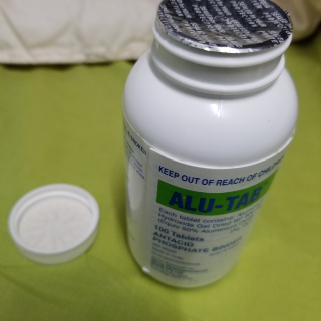 ALUTAB Aluminum Hydroxide Gel Dried BP 600 mg 100 tablets, 寵物用品, 寵物衣服